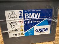BMW Exide Batterie 12V 19Ah Motorrad 61212346800 Rheinland-Pfalz - Koblenz Vorschau