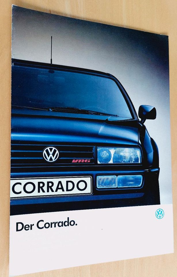 VW Corrado VR6 190 PS  16V  G60  Jet  Prospekt 1991 in Leverkusen