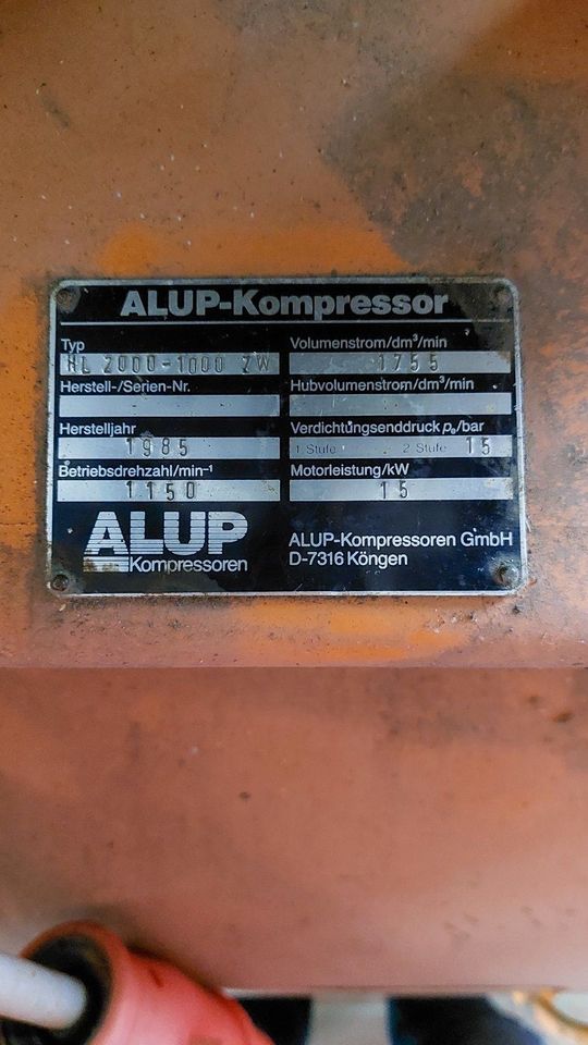 ALUP Kompressor in Linderhof