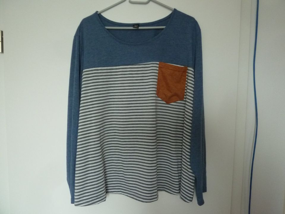 Shein, Langarmshirt, LA Shirt, Gr XXXL (46 48 50) in Wegberg