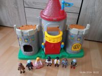 Fisher Price Little People Riterburg mit Playmobil Figuren Saarland - Nohfelden Vorschau