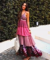 SUCHE Zara Maxikleid Volant Stufen Boho Hippie Kleid Hessen - Langgöns Vorschau