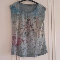 Geisha Damen Tshirt Gr 38/M Grün Kirschblüte Blumen Bayern - Abensberg Vorschau