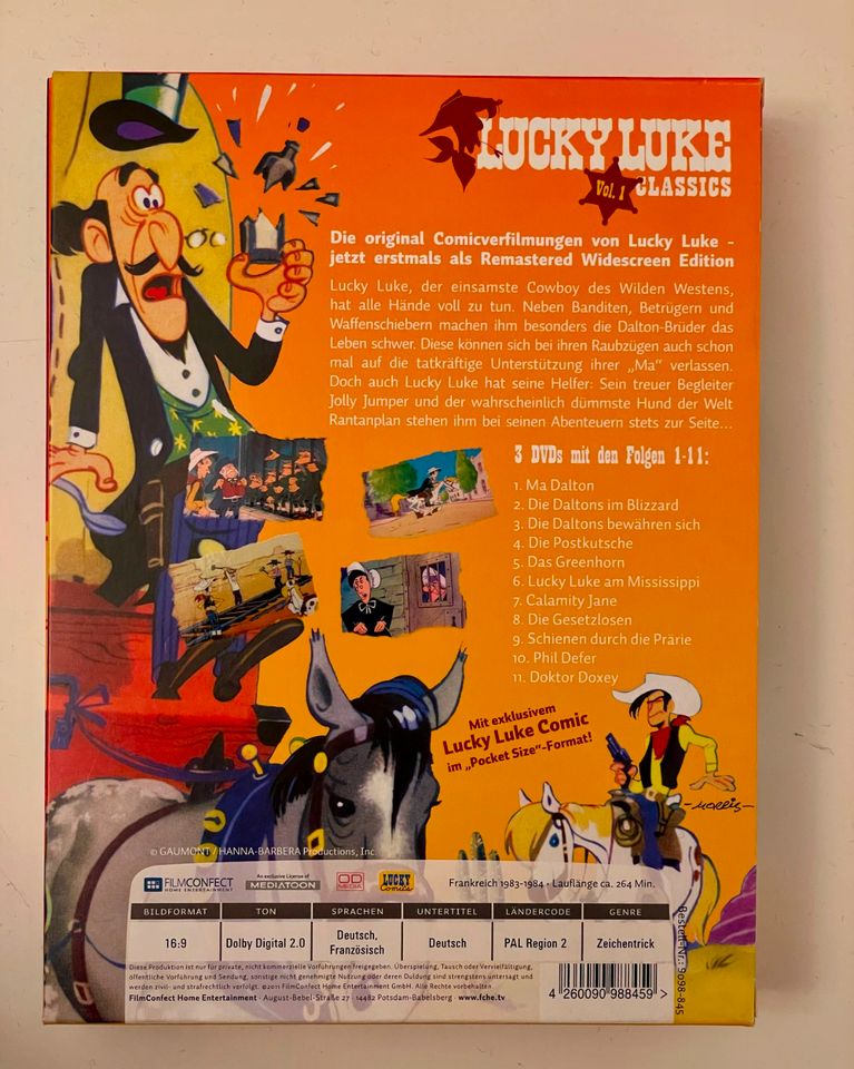 Lucky Luke Classics Vol. 1 3 DVDs in Köln