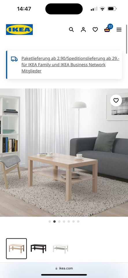 Lack Ikea Tisch in Sehnde