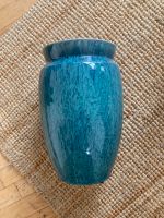 Große Vase Keramik NORR Design Krug Blau Retro Mitte - Wedding Vorschau