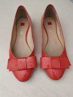 Schuhe Ballerinas  Leder Lack Rot Halbschuh Högl Gr . 4,5  37 38 Sachsen-Anhalt - Blankenburg (Harz) Vorschau