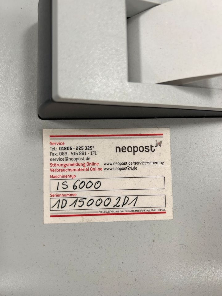 Neopost IS 6000 Frankiermaschine in Aarbergen