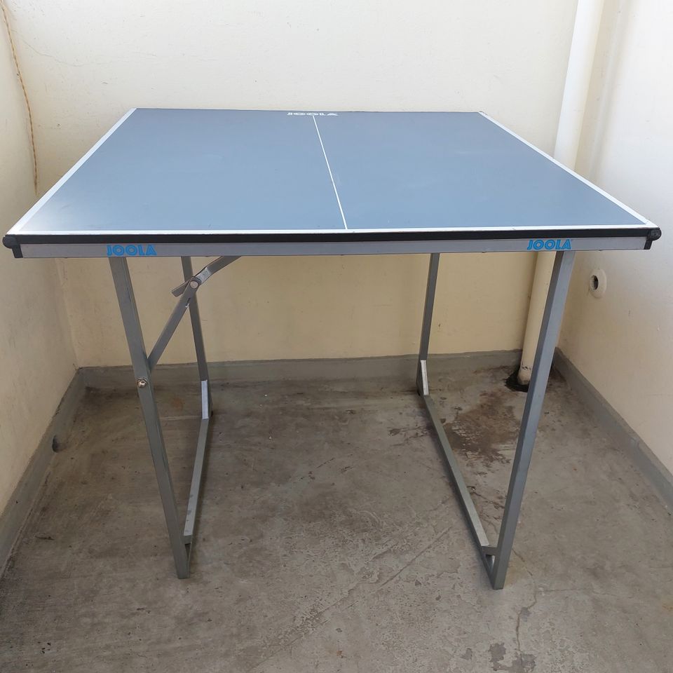 Joola Tischtennis Platte Tisch Klappbar 84x84 cm Höhe 75 cm Blau in Berlin