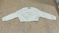 Hellgelber Pullover cropped mit Aufschrift, SheIn Größe XS Hessen - Beselich Vorschau