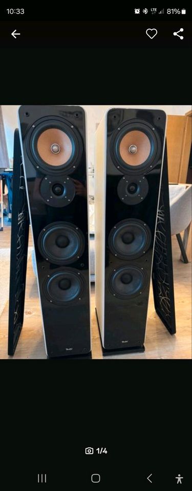 Teufel mk2 mit Verstärker + Ersatz Verstärker in Gmund