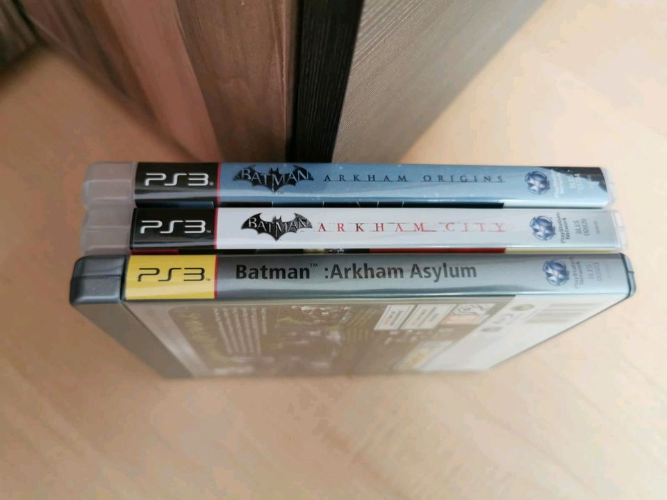 3x Batman PlayStation 3 PS3 Spiele in Mittelbiberach