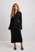 NA-KD Maxikleid schwarz Hemdkleid Kreis Pinneberg - Wedel Vorschau