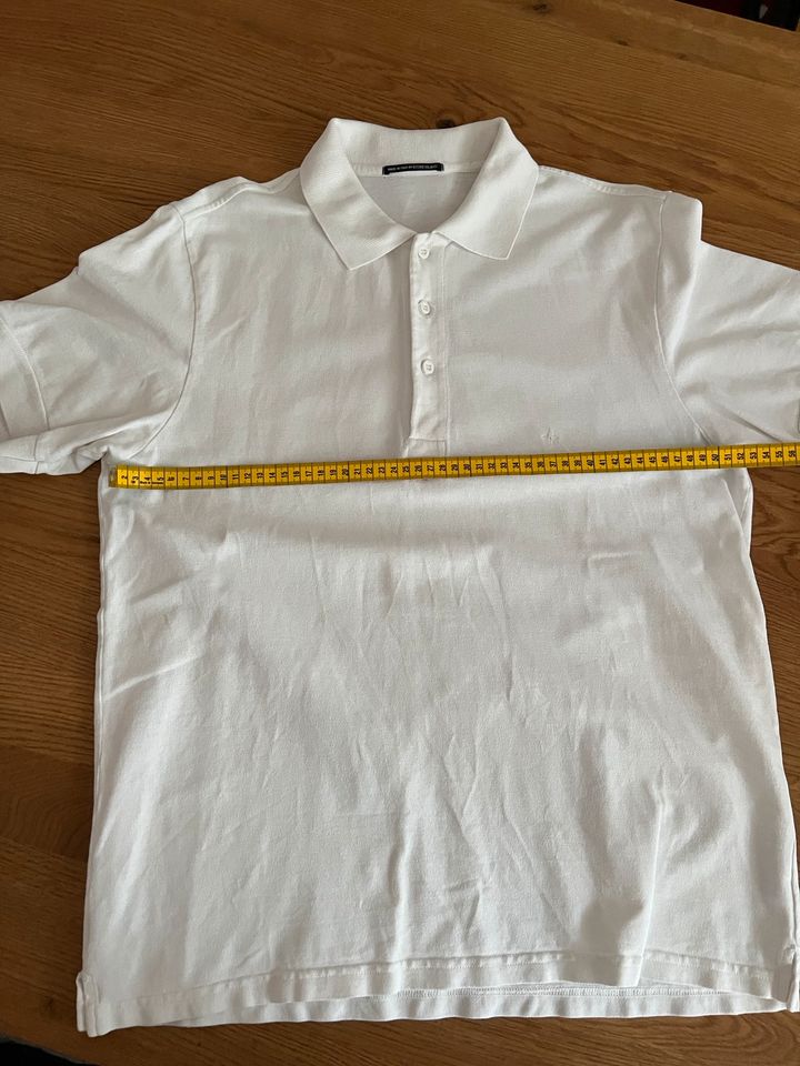 Stone Island Polo Shirt Gr. L Vintage weiss in Wiesbaden