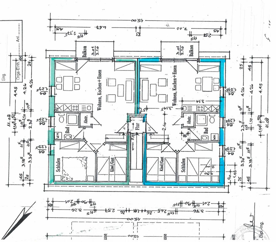 Norddeich! Neubau einer schlüsselfertigen EG-Wohnung mit Terrasse und PKW-Stellplatz in zentraler, ruhiger Lage! in Norden