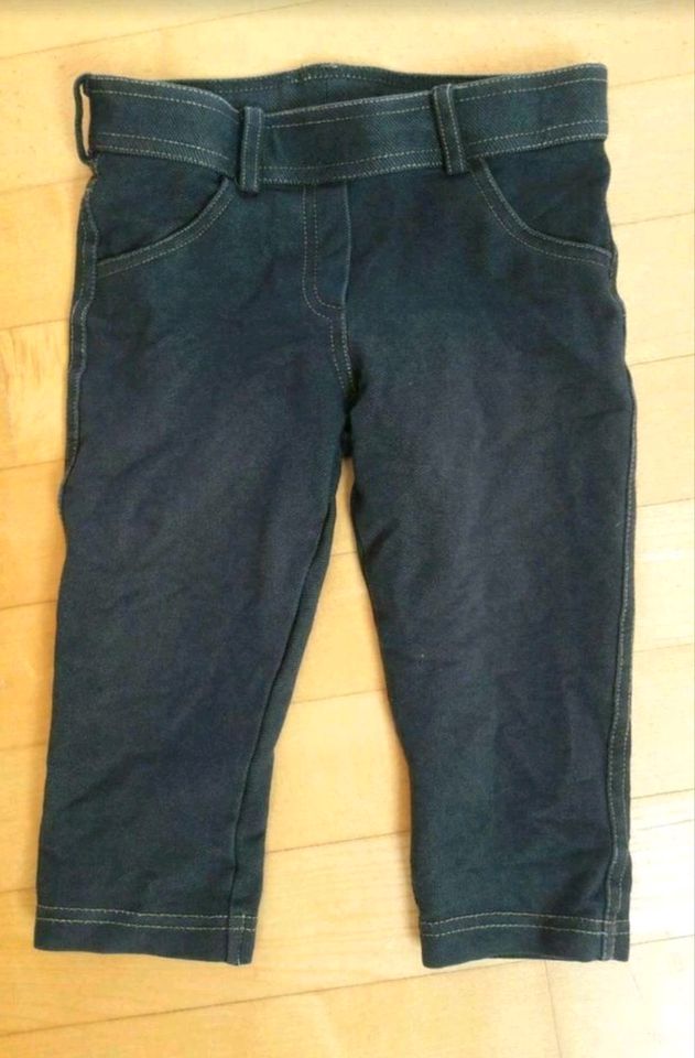 Verkaufe Denim Caprileggings von C&A; Gr. 116 in Wegscheid