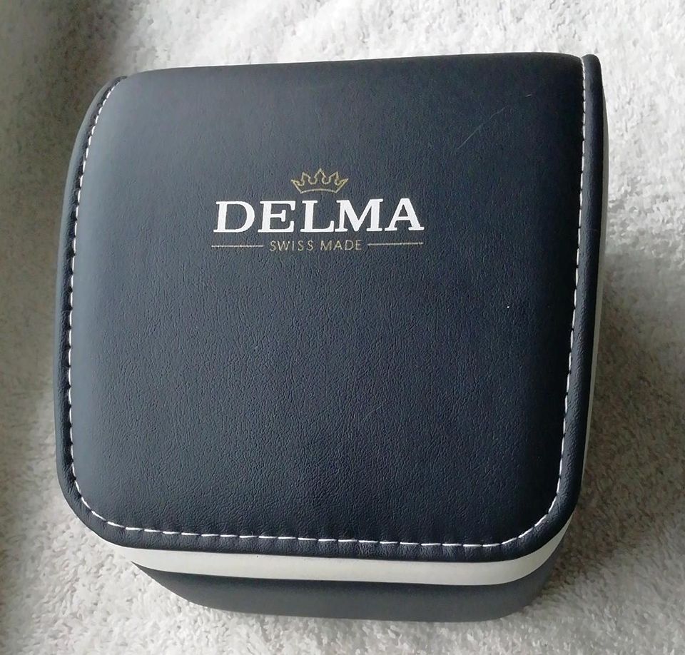 Delma Uhr * Leere Uhrenbox * Swiss Made in Wiesbaden