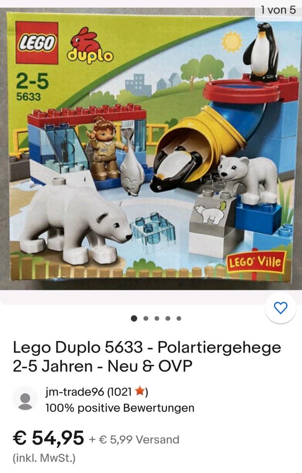 lego duplo polar zoo set 5633 in Sachsen-Anhalt - Magdeburg | Lego & Duplo  günstig kaufen, gebraucht oder neu | eBay Kleinanzeigen ist jetzt  Kleinanzeigen