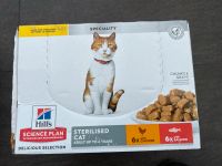 Hills Science Plan Sterilised CAT Adult Mixpaket 6xChicken 6xSalm Nordrhein-Westfalen - Kaarst Vorschau