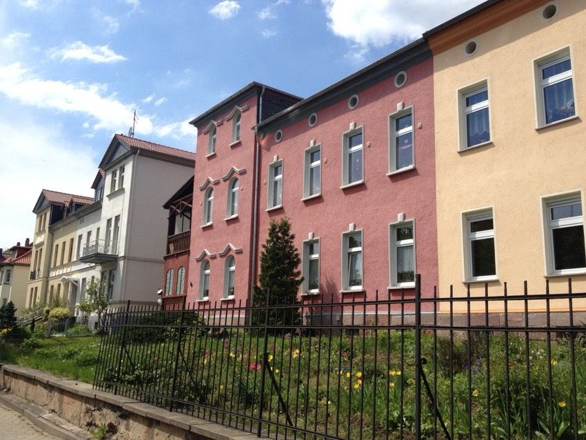 Ab 1.8. zentrale und gemütliche 2-Raum-Wohnung mit Kamin in Sondershausen