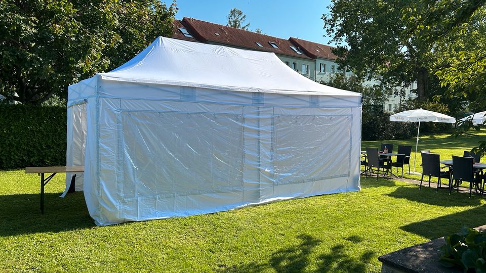 Faltpavillon 3mx6m / 3mx3m inkl. Seitenwände - VERMIETUNG in Gotha