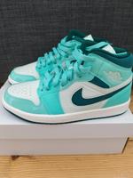Jordan 1 Mid Bleached Türkis Gr. 40 / US W8.5 Hannover - Mitte Vorschau
