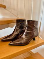 Högl Stiefeletten Stiefel Ankle Boot Bronze Metallic Baden-Württemberg - Fellbach Vorschau