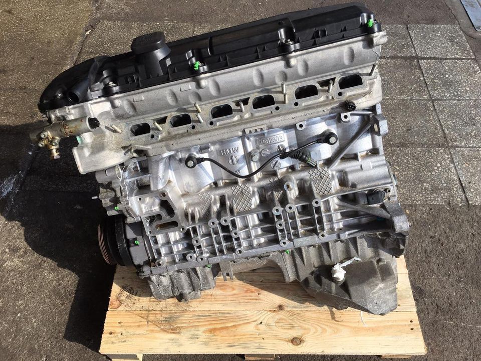 ✔️ Motor M54B30 3.0 2vanos BMW X3 X5 E46 E39 E60 91TKM UNKOMPLETT in Berlin