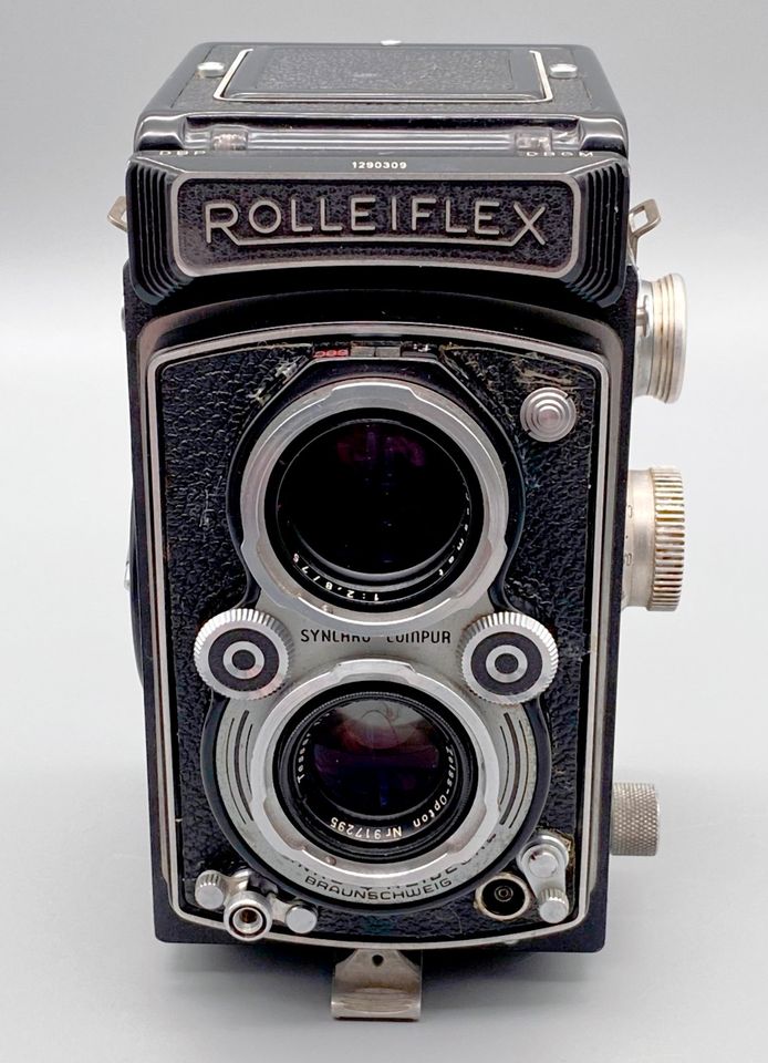 Rolleiflex 3,5A mit Zeiss-Opton Tessar1:3,5/75 mm + Zubehör in Landau in der Pfalz
