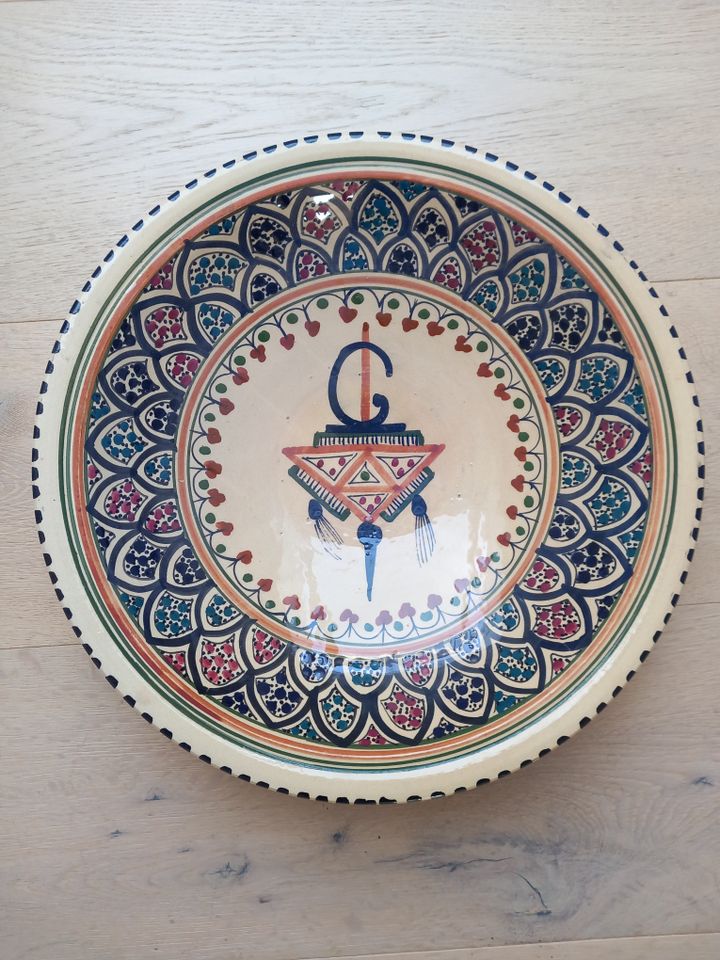 Tunesische Keramikschale, groß in Kiel