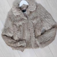 vila fake fur 34 xs  beige jacke fell Nordrhein-Westfalen - Bergheim Vorschau