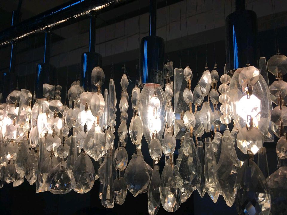 Hängeleuchte Hängelampe LED Kristall baugleich Kare Impressionen in Bibertal