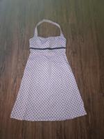 Kleid Stretch Polka Dots Neckholder rosa Gr. 36 S Hessen - Bad Endbach Vorschau