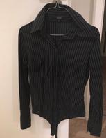 Hallhuber bodybluse 36 schwarz gestreift Bluse Niedersachsen - Weyhe Vorschau