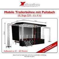 Trailerbühne 6x4m Mobile Bühne / Stage Bayern - Nordendorf Vorschau