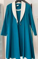 Apart Kleid Coctailkleid mit Jackett Gr.40 2 Teile petrol/weiß Hessen - Bad Schwalbach Vorschau