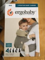 ergobaby 360 Trage inkl. Neugeborenen-Einsatz in grau Mecklenburg-Vorpommern - Wismar Vorschau