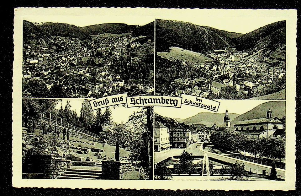 Alte Ansichtskarte Schramberg Schwarzwald vor 1957 in Oberhausen