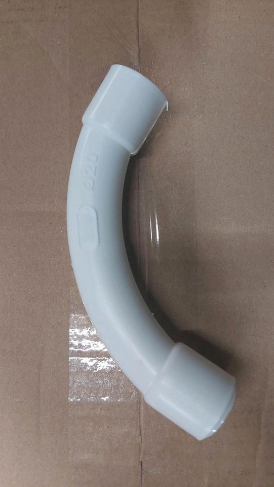 KuPa Kunststoff Rohr Installationsrohr Bogen 90° weiß M20 in Seelze