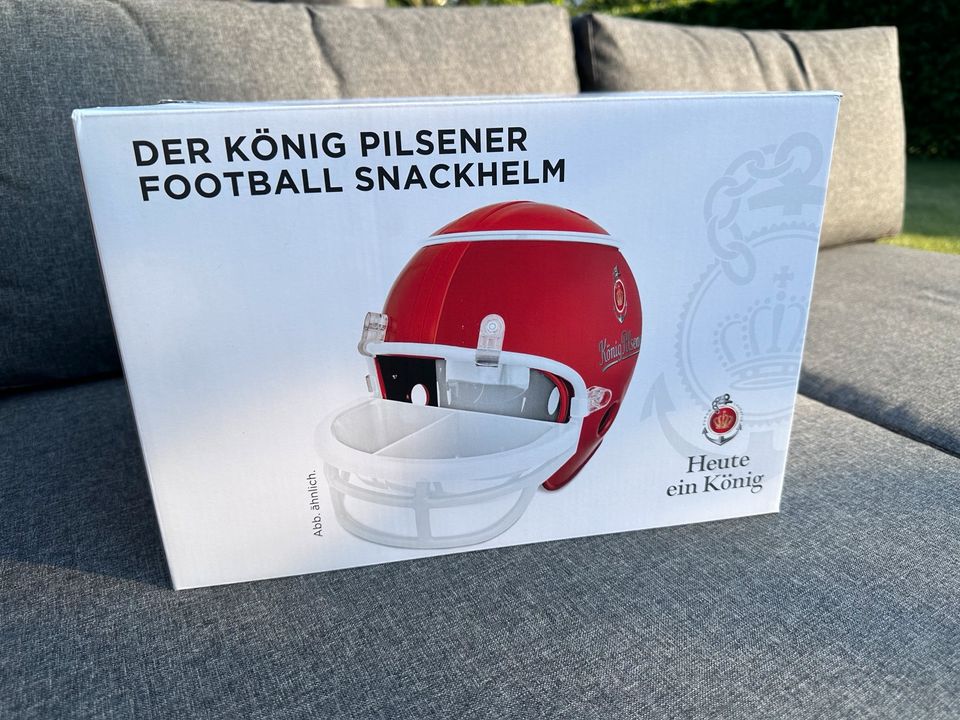 Snackhelm Football NFL König NEU OVP in Kranenburg