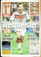 Deutschland Fußball WM 2014 - Bild-Zeitung 14.7.2014 Nordrhein-Westfalen - Erftstadt Vorschau