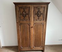 Antiker Eichenschrank 188 x 114 x 42 cm Maple&Co  London Niedersachsen - Großefehn Vorschau