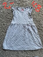 Kleid grau mit weißen Punkten Pocopiano 128 Herz Bio Baumwolle Nordrhein-Westfalen - Wetter (Ruhr) Vorschau