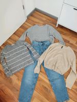 H&M Set 3 Pullover (Grau,Creme), Jeans Baden-Württemberg - Ostfildern Vorschau