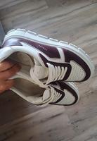 Copenhagen Sneaker Damen weiss / bordeauxrot Nordrhein-Westfalen - Delbrück Vorschau