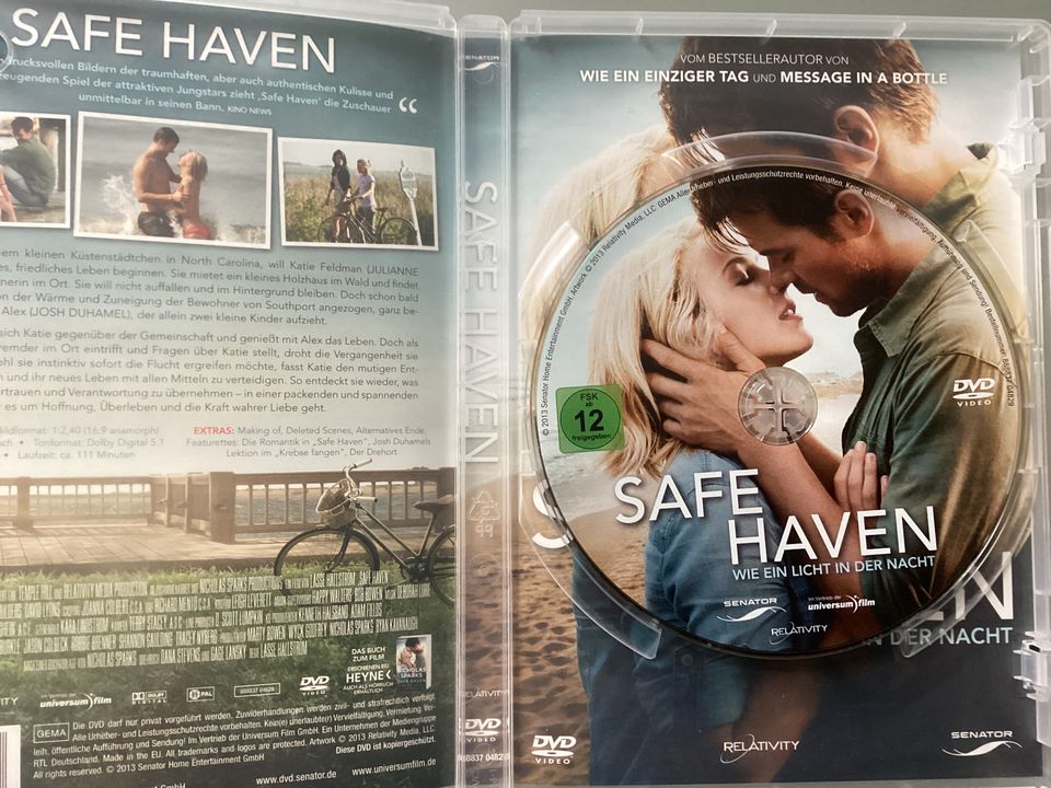 DVD - Safe Haven  Wie ein Licht in der Nacht m. Josh Duhamel in Mainz