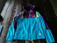 Adidas retro Windbreaker Jacke mit Kapuze Gr. 34 Bayern - Haßfurt Vorschau