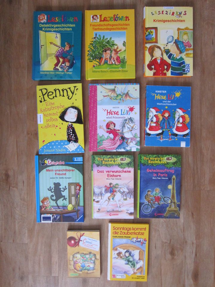 Kinderbücher Hexe Lilli Conni Baumhaus Penny Leselöwen Krimi in Jülich