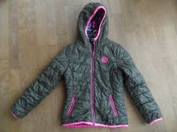 Vingino Jacke Olive pink Wendejacke Gr. 8 (128) top Zustand Leo Baden-Württemberg - Plankstadt Vorschau