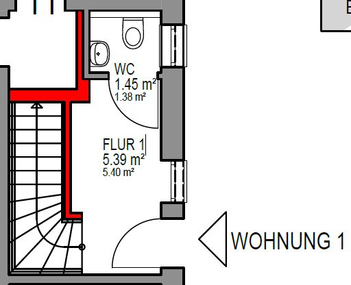 4-Zimmer Wohnung 107 m², Berne/Ganspe, Terrasse, 1300€ warm in Berne
